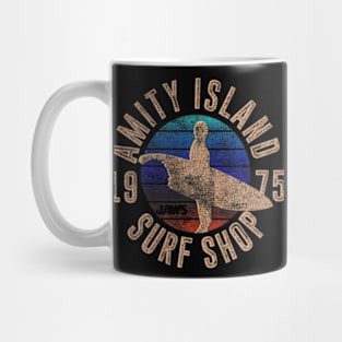 amity island surf shop 1975 Mug